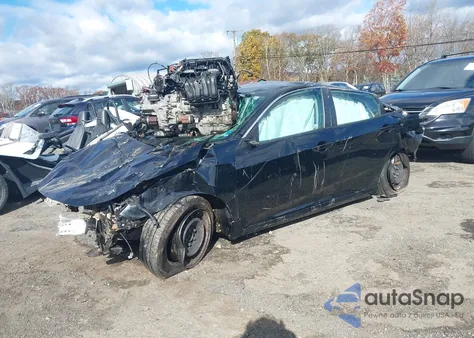 2016 Honda Civic Lx из США, поврежденный, VIN 19XFC2F66GE223816